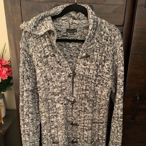 Carolyn Taylor Long Cardigan with hood